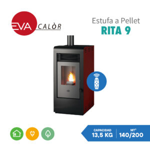 Estufa a Pellet Modelo Rita 9